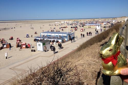Borkum Ferienwohnung Haus Norderoog - Osterzeit