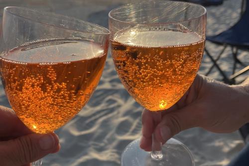 Borkum Ferienwohnung Haus Norderoog - Aperol am Strand