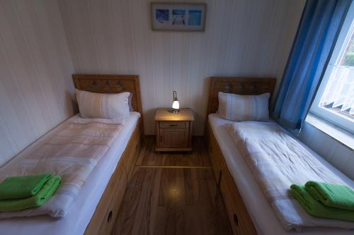 Borkum Ferienwohnung Haus Pop - FW Inselstern 70qm - 50qm Schlafzimmer 2