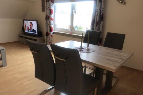 Borkum Ferienwohnung Haus Pop - FW Inselstern 70qm - 70qm Wohnzimmer 