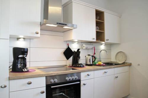 Borkum Ferienwohnung Haus Schwalbennest - Amke - Küche