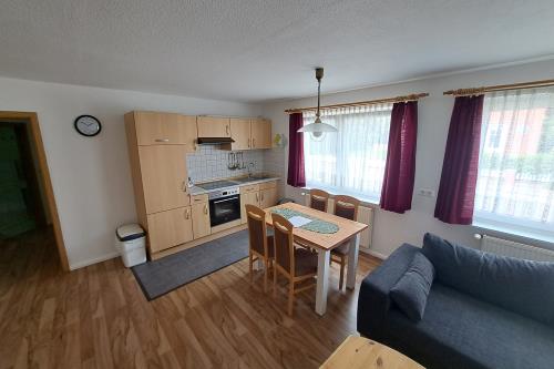 Borkum Ferienwohnung Haus Silbermöwe - Silbermöwe Appartement - Küche