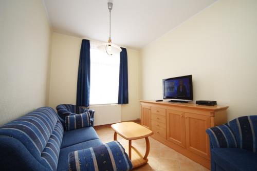 Borkum Haus Staiger-van Dyken - Ferienwohnung 1 - Wohnzimmer