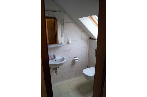 Borkum Haus Strandsonne - Ferienwohnung 1 - Bad