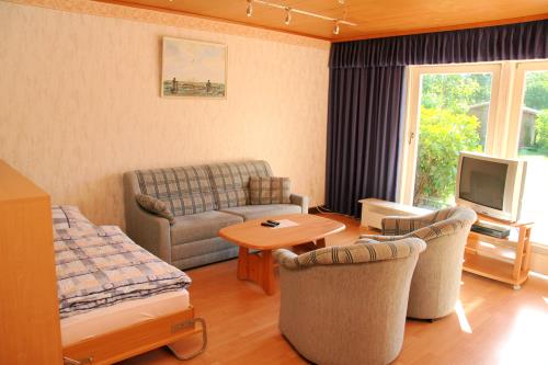 Borkum Haus Thilo - Ferienwohnung 1 - Wohnzimmer
