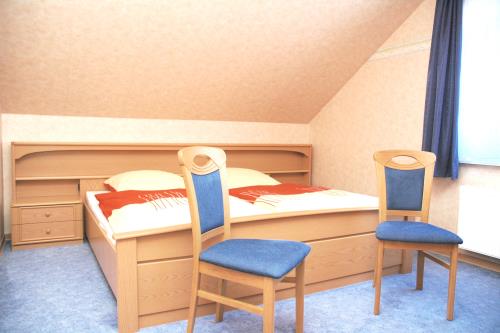 Borkum Haus Thilo - Ferienwohnung 2 - Schlafzimmer 1