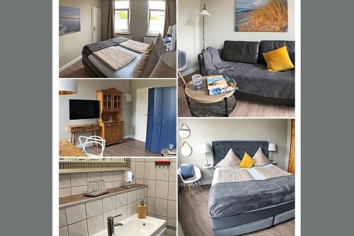 Borkum Ferienwohnung Haus Windröschen - Appartement 5 • Übersicht