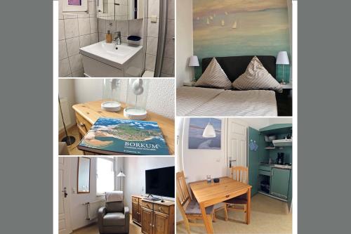 Borkum Ferienwohnung Haus Windröschen - Appartement 4 • Übersicht