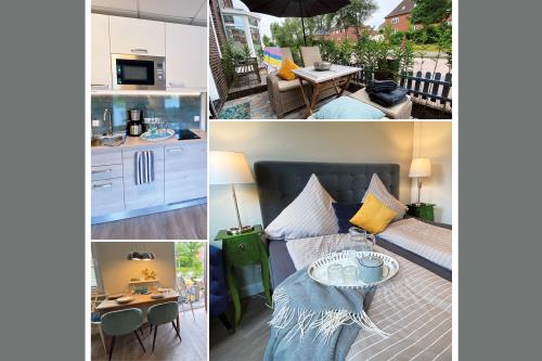 Borkum Ferienwohnung Haus Windröschen - App. 1 - Appartement 1 · Übersicht