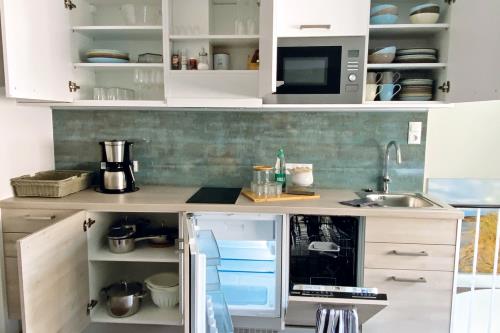 Borkum Ferienwohnung Haus Windröschen - App. 10 - Appartement 10 • Küche
