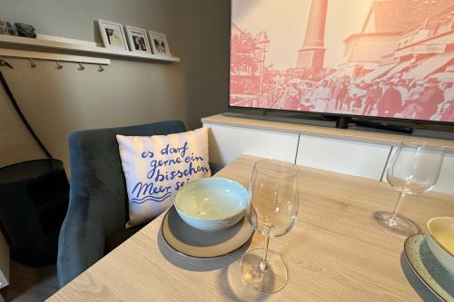 Borkum Ferienwohnung Haus Windröschen - App. 4 - Ausstattung 14