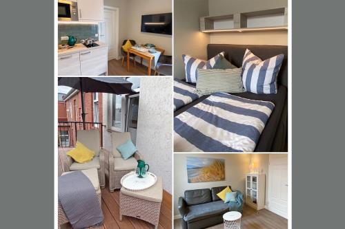 Borkum Ferienwohnung Haus Windröschen - App. 6 - Appartement 6 · Übersicht