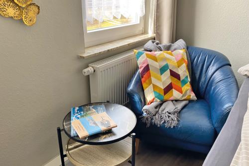 Borkum Ferienwohnung Haus Windröschen - App. 9 - Appartement 9 · Sitzecke