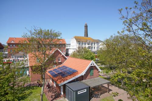 Borkum Ferienwohnung Hotel Windrose Ferienappartements - Seehund - Berg Hotel Windrose Seehund Ausblick Bor