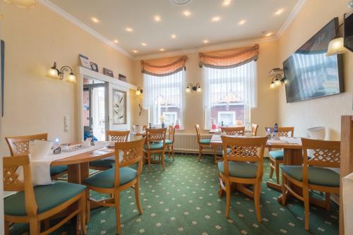 Borkum Hotel Windrose - Frühstücksraum