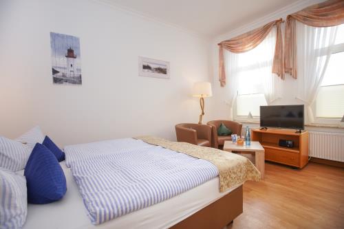 Borkum Hotel Windrose - DZ groß/deluexe 11 - 2022 12 Hotel Windrose 1004