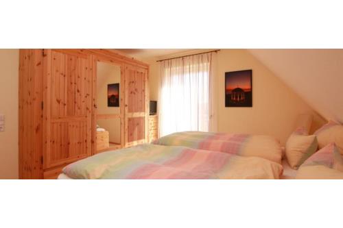 Borkum Ferienwohnung Inselglück - Schlafbereich