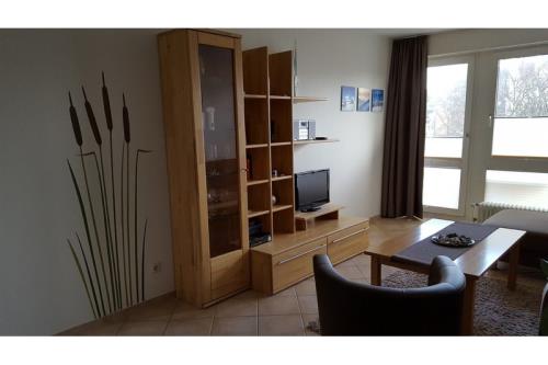 Borkum Ferienwohnung Möwennest II, Wohnung33 - Wohnraum