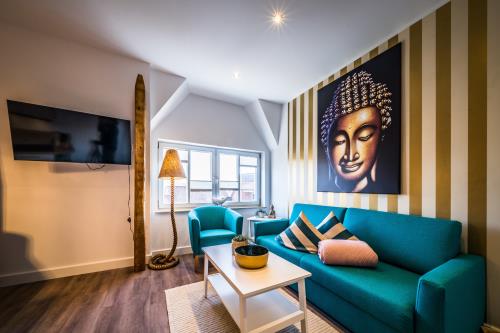 Borkum Ferienwohnung Ria&#39;s Beachvilla - Sky - Ausstattung 5