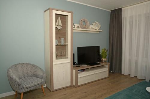 Borkum Ferienwohnung Sanddorn-Koje - Wohnraum