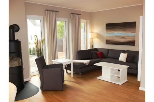 Borkum Ferienwohnung Scheukelanders - Wohnung 1 - Wohnzimmer