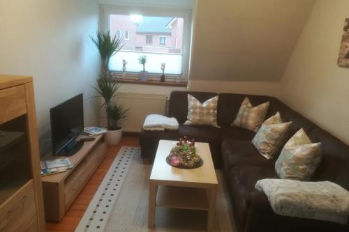 Borkum Ferienwohnung Seehundsbank - Wohnzimmer 1