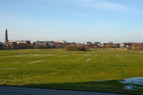 Borkum Ferienwohnung Strandliebe Borkum - Blick auf den Neuen Leuchtturm