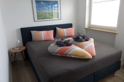 Borkum Ferienwohnung Strandliebe Borkum - Schlafzimmer