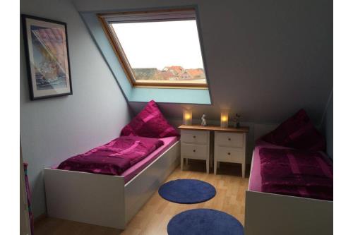 Borkum Ferienwohnung Susewind - Schlafzimmer2