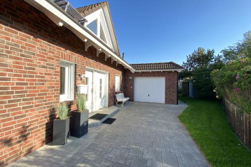 Borkum Ferienwohnung Top Lounge Borkum - Hauseingang