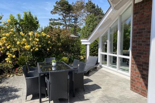 Borkum Ferienwohnung Top Lounge Borkum - Terrasse, www.borkum-ferien.info