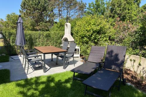 Borkum Ferienwohnung Top Lounge Borkum - Terrasse &quot;Dünen Lounge&quot;