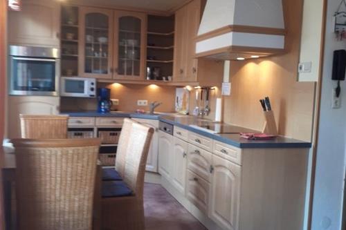Borkum Ferienwohnung Villa Central - Fewo Nr. 3 - Wilhelm-Bakker-Str.28 - Kiebitznest - Küchenbereich
