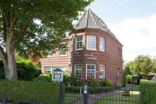 Borkum Ferienhaus Villa Elysée - Aussenansicht
