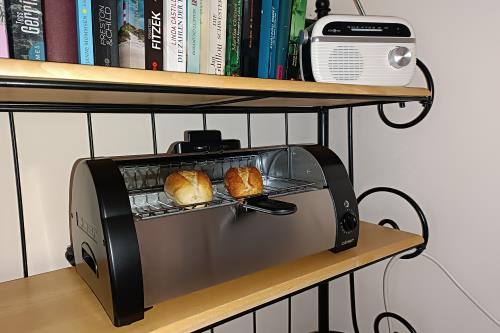 Borkum Ferienwohnung Villa Harmonie - Apartment Schneeglöckchen - Kleiner Brötchenofen