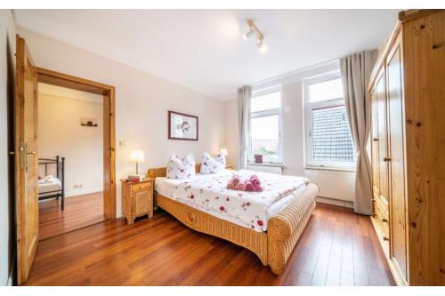 Borkum Ferienwohnung Villa Harmonie - Apartment Veilchen - Ausstattung 1