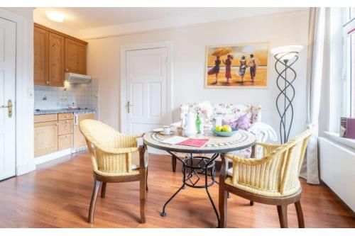 Borkum Ferienwohnung Villa Harmonie - Apartment Veilchen - Ausstattung 5