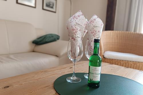 Borkum Ferienwohnung Villa Harmonie - Wohnung Jasmin - Kleiner Gruß