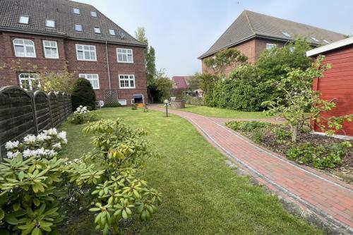 Borkum Ferienhaus Altes Offiziershaus - aussenansicht