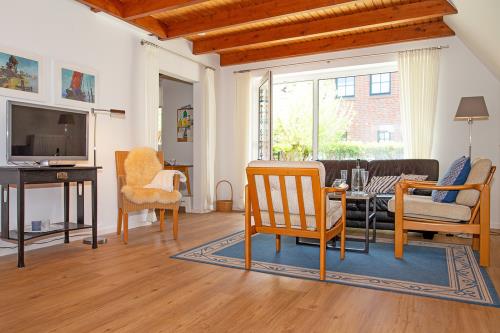 Borkum Ferienhaus Haus Diederike - Wohnbereich