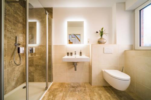 Borkum Ferienhaus Haus Dana - Bad 1