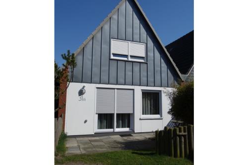 Borkum Ferienhaus Ferienhäuser Herrlich - kleine terrasse