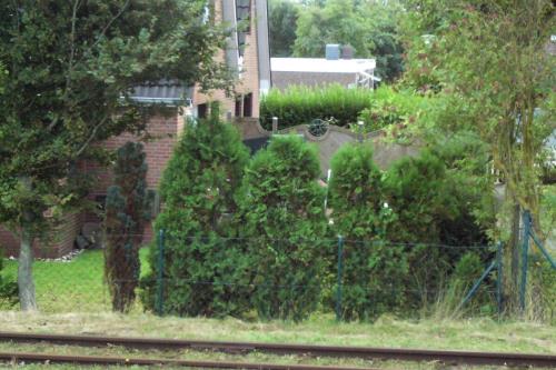 Borkum Ferienhaus Ferienhäuser Herrlich - Herrlich 29 - blick von der duene gegenueber