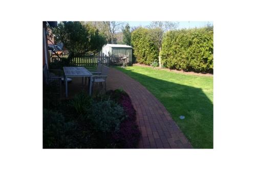 Borkum Ferienhaus Ferienhäuser Herrlich - Herrlich 31 - garten