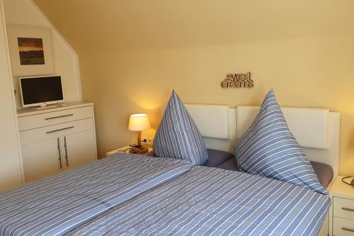 Borkum Ferienhaus Zum Reitstall - Schlafzimmer 2