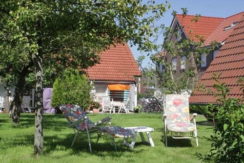 Borkum Ferienwohnung Friederike - Garten
