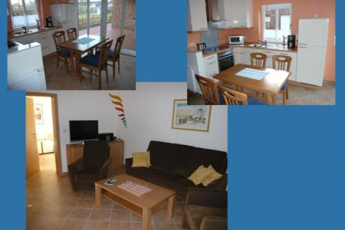 Borkum Ferienwohnung Achter de Dünen - Wohnbereich02