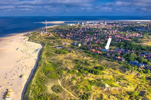 Borkum Ferienwohnung am Südstrand - Lage am Südstrand