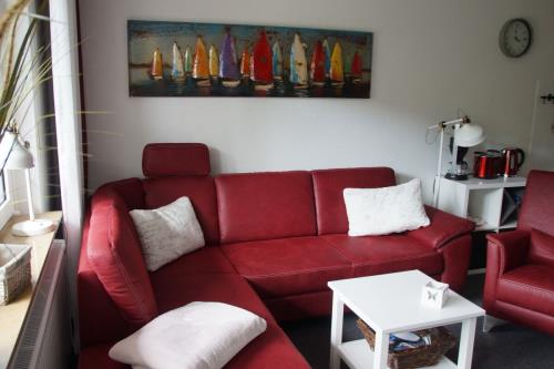 Borkum Ferienwohnung BorkumSommer - Wohnzimmer