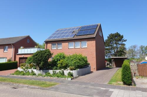 Borkum Ferienwohnung Deichrose - Außenansicht
